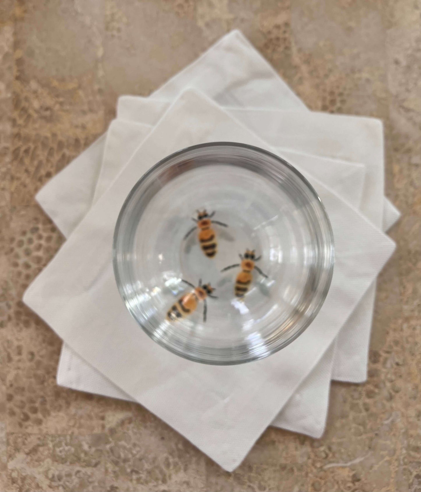 Bumble Bees Cocktail Coaster Napkins