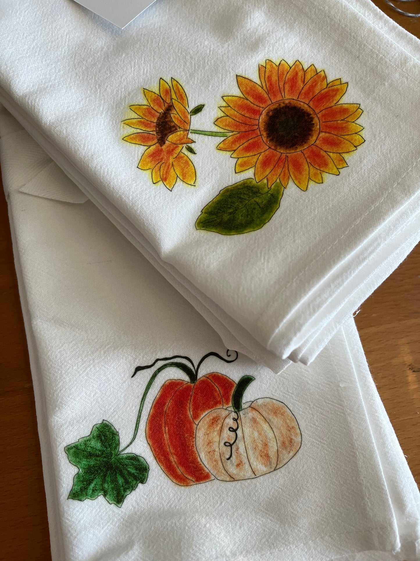 Sunflower Cotton Napkin Set