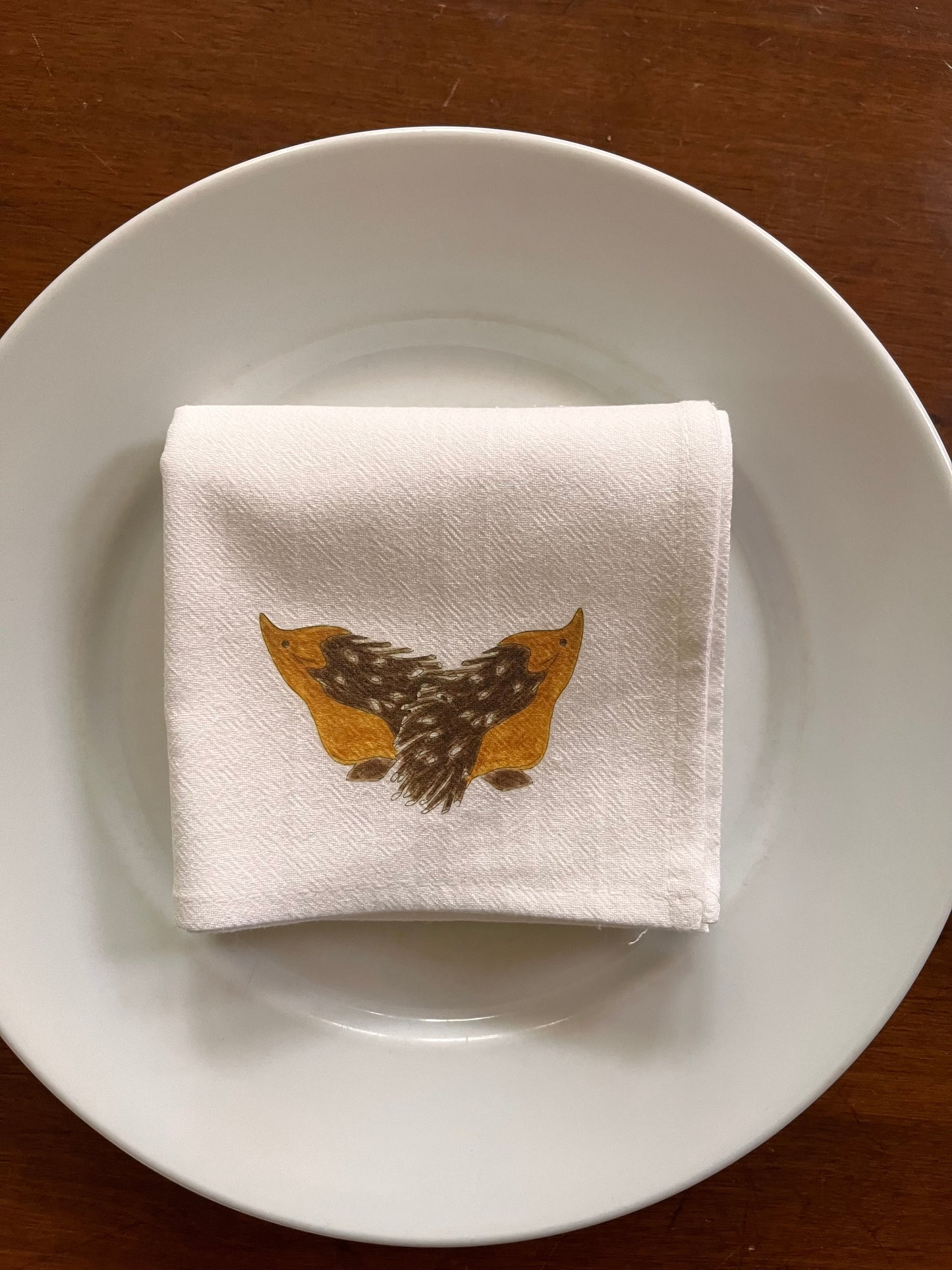 Hedgehog Cloth Napkin Set