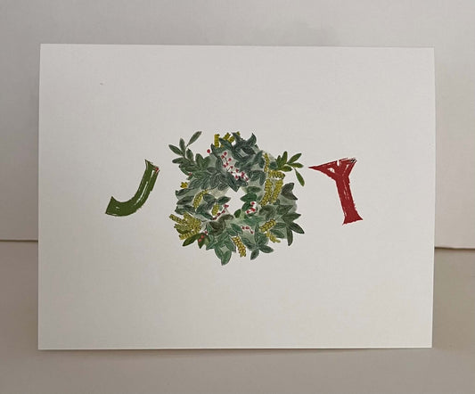 holiday illustrated note card set