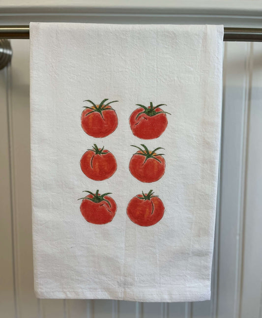 Tomatoes Cotton Napkin Set- Farm to Table - Happenstance Creations