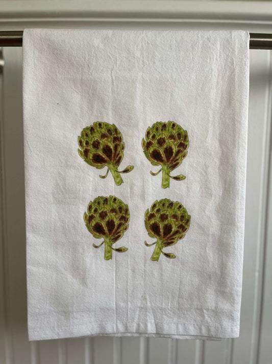 Artichoke Tea Towel