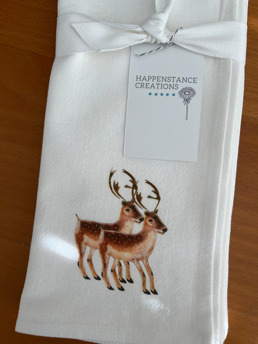 Reindeers Cotton Napkin Set