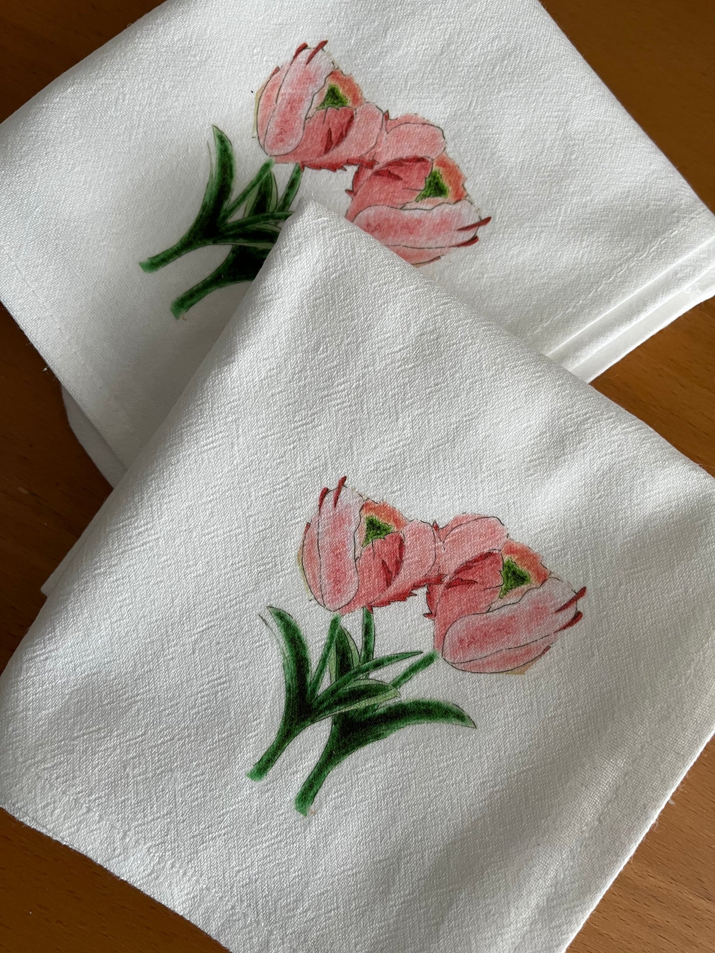 Tulips Cotton Napkin Set