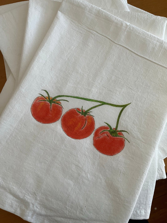 Tomato Tea Towel