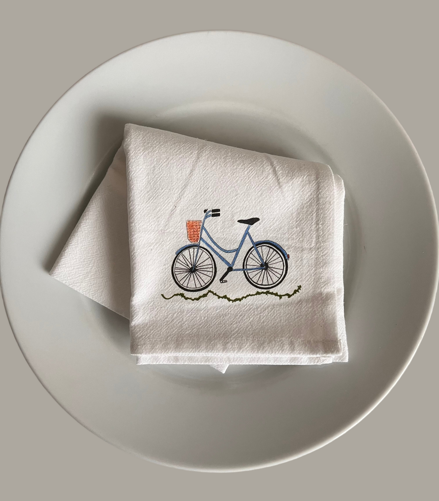 Bicycle Cotton Napkin Set