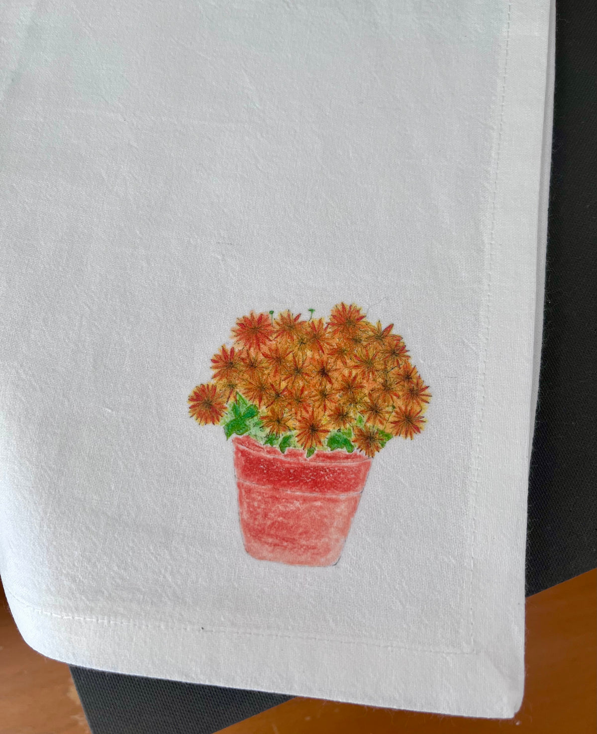 Mums Cloth Napkin Set