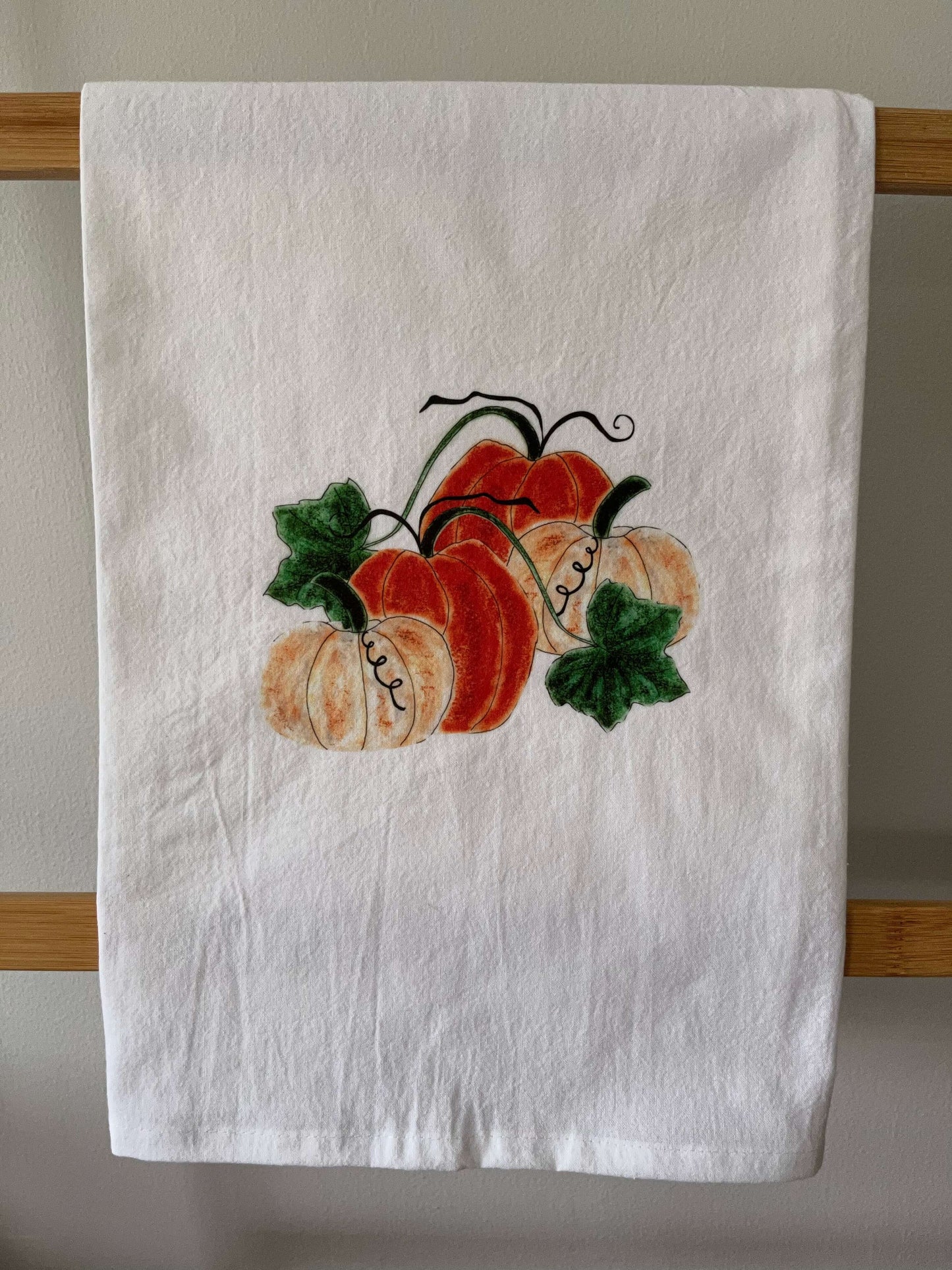 Pumpkin Harvest Tea Towel & Napkin Set
