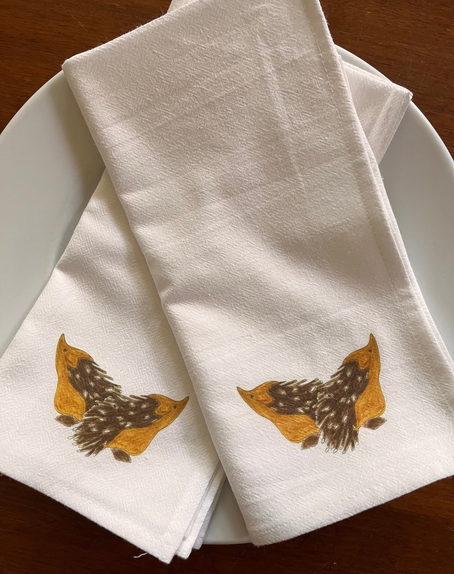 Hedgehog Cloth Napkin Set