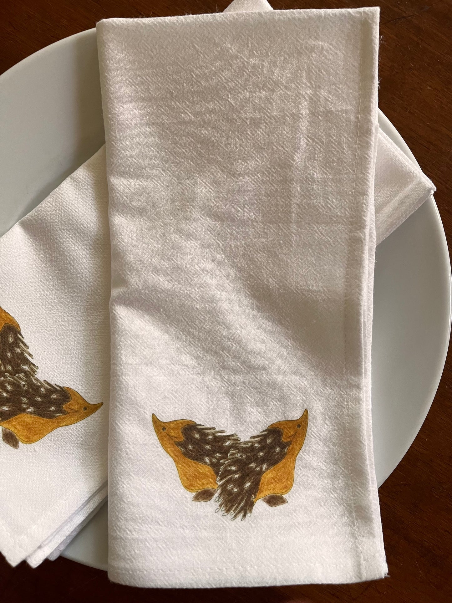 Hedgehog Cloth Napkin Set