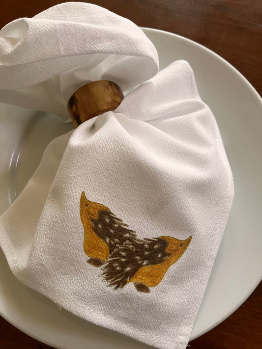 Hedgehog Cloth Napkin Set