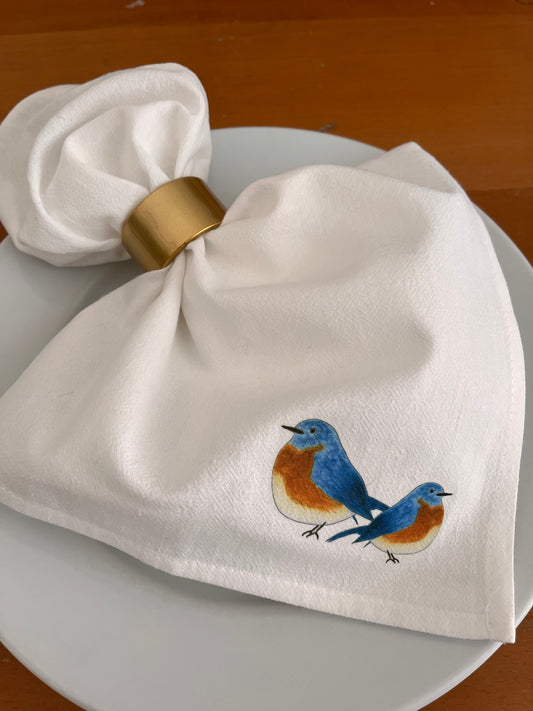 BlueBird Cloth Napkin Set