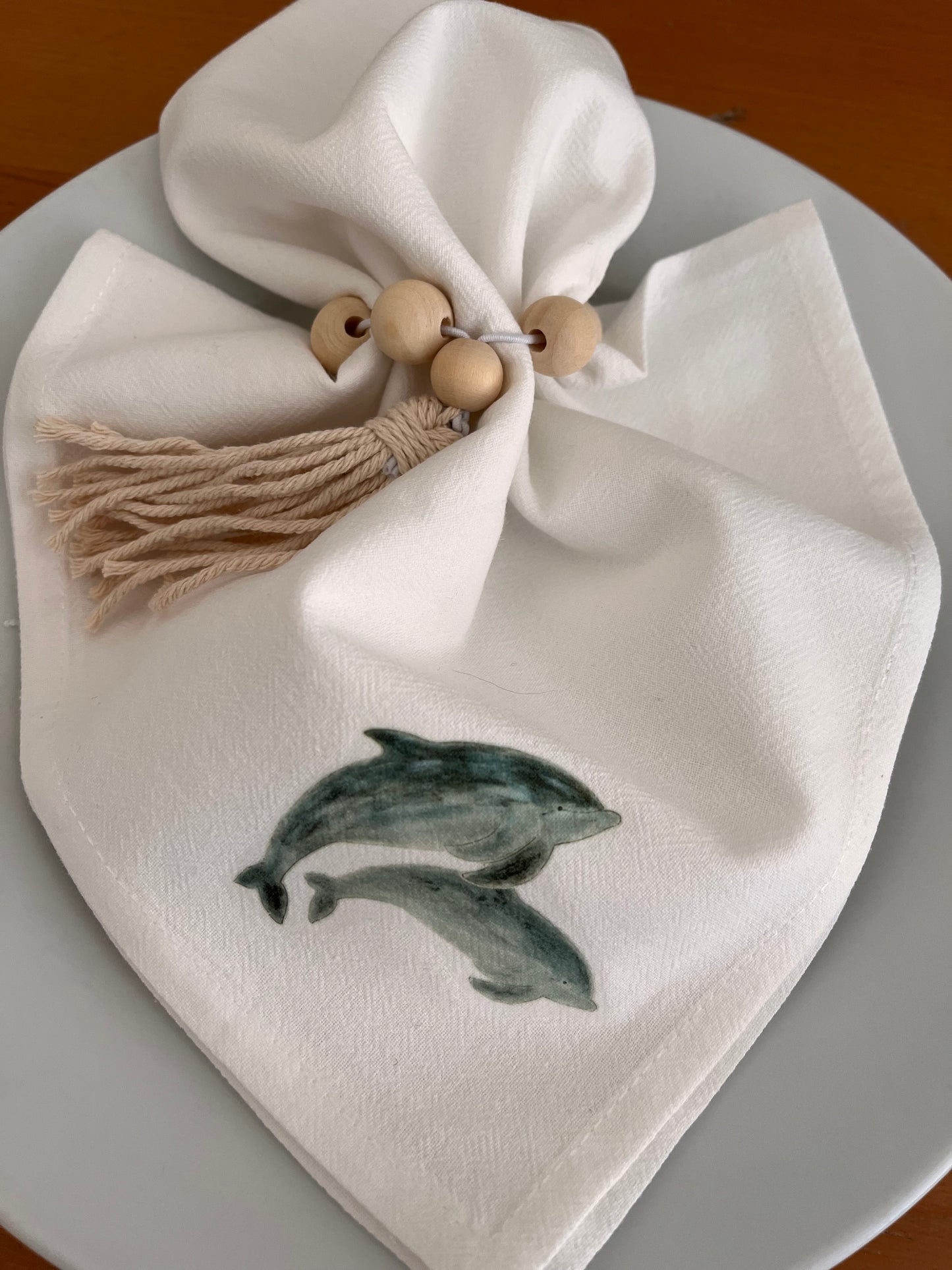 Dolphin Cotton Napkin Set