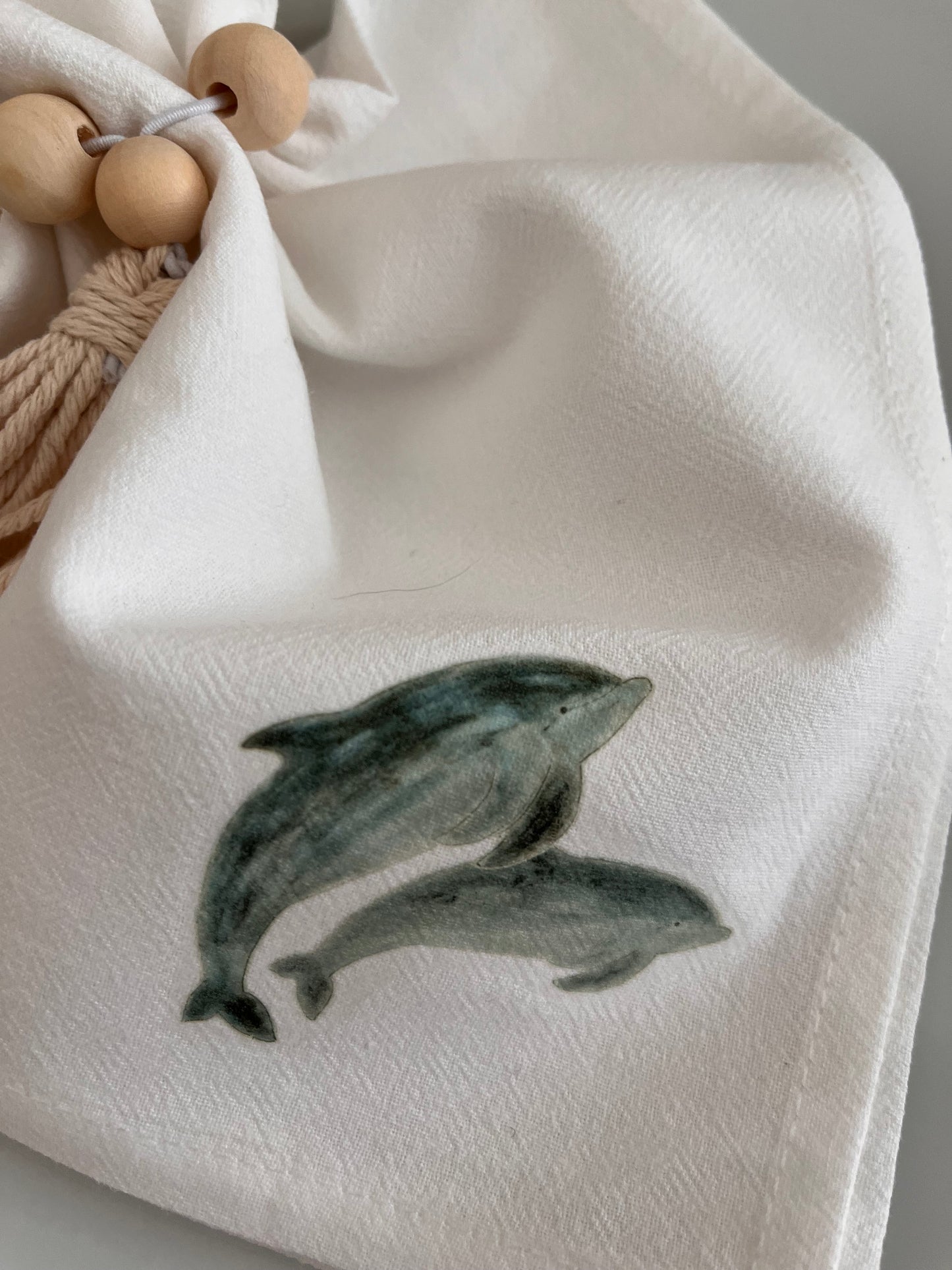Dolphin Cotton Napkin Set