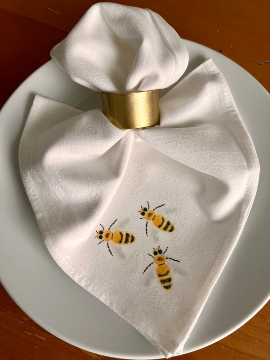 Bumble Bees Cotton Napkin Set