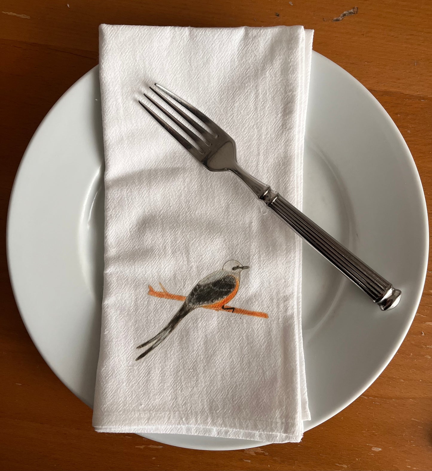 Scissor Tailed Bird Cotton Napkin Set