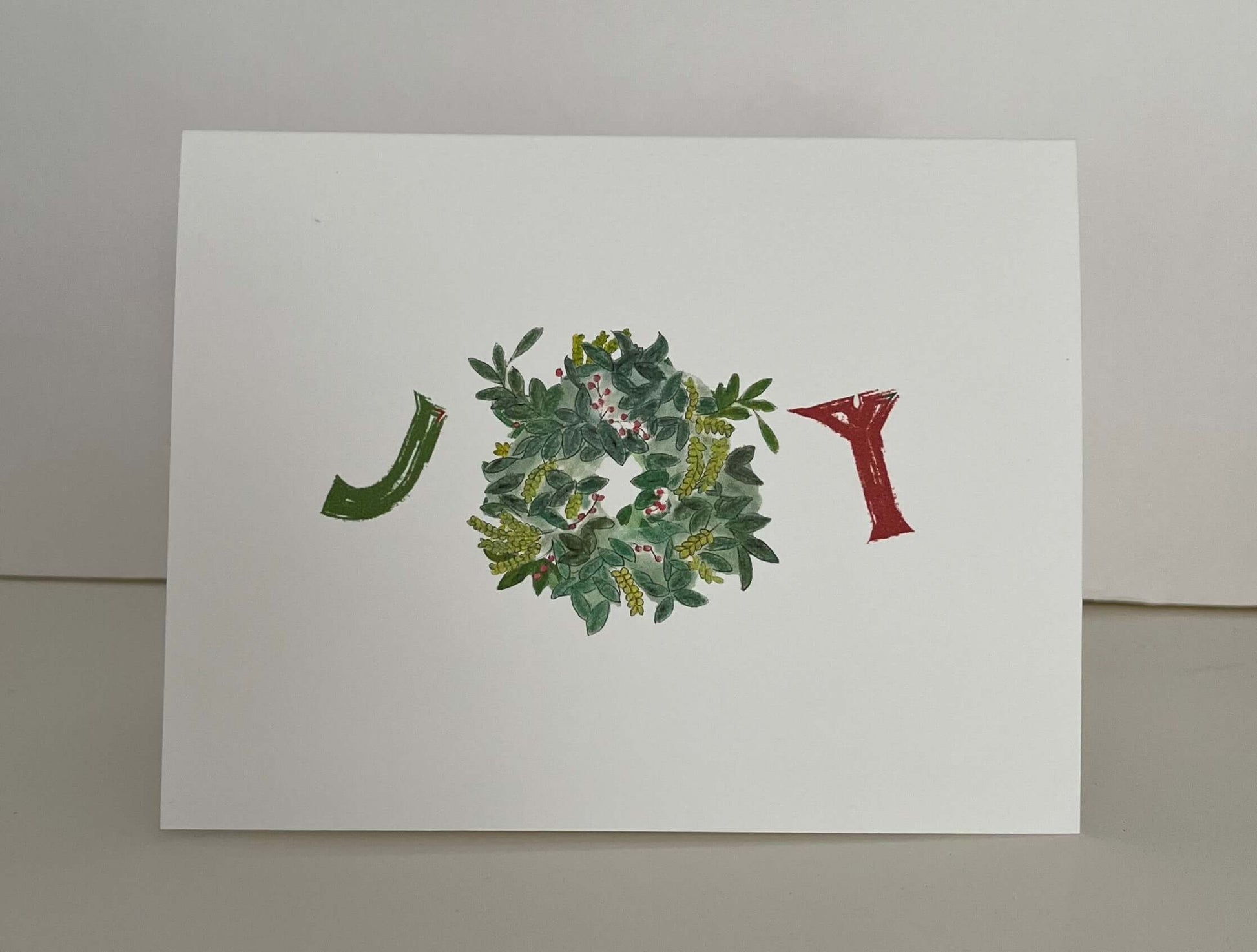 holiday illustrated note card set