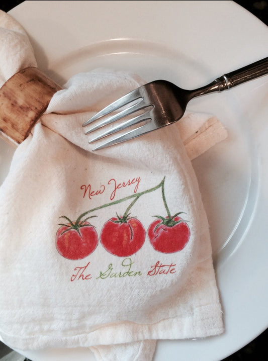 Jersey Tomatoes Cotton Napkin Set