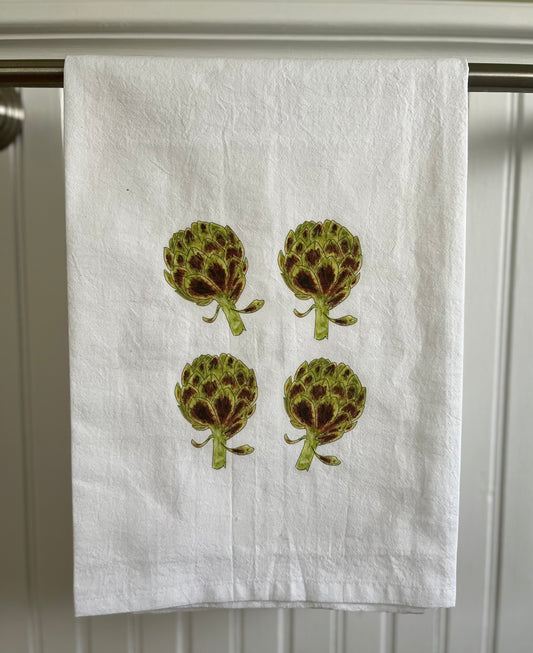 Artichoke Tea Towel