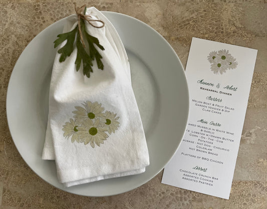Daisies Cotton Napkin Set