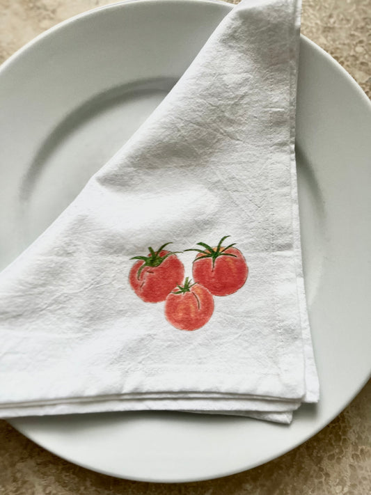 Tomatoes Cotton Napkin Set