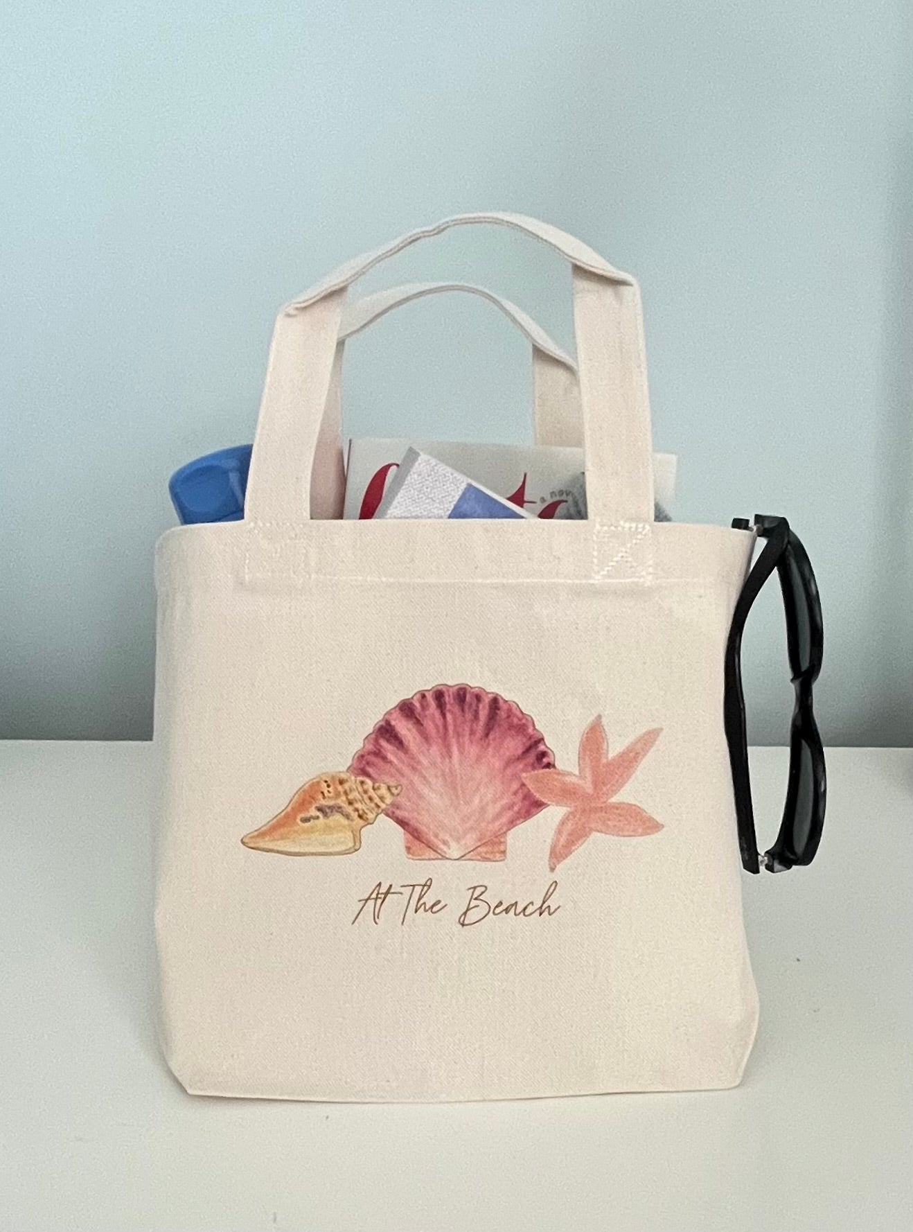 Sea Shells Beach Tote Bag