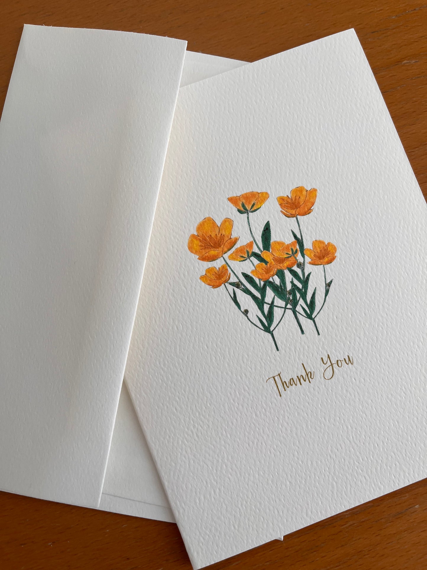 Buttercup Bouquet Note Card Set