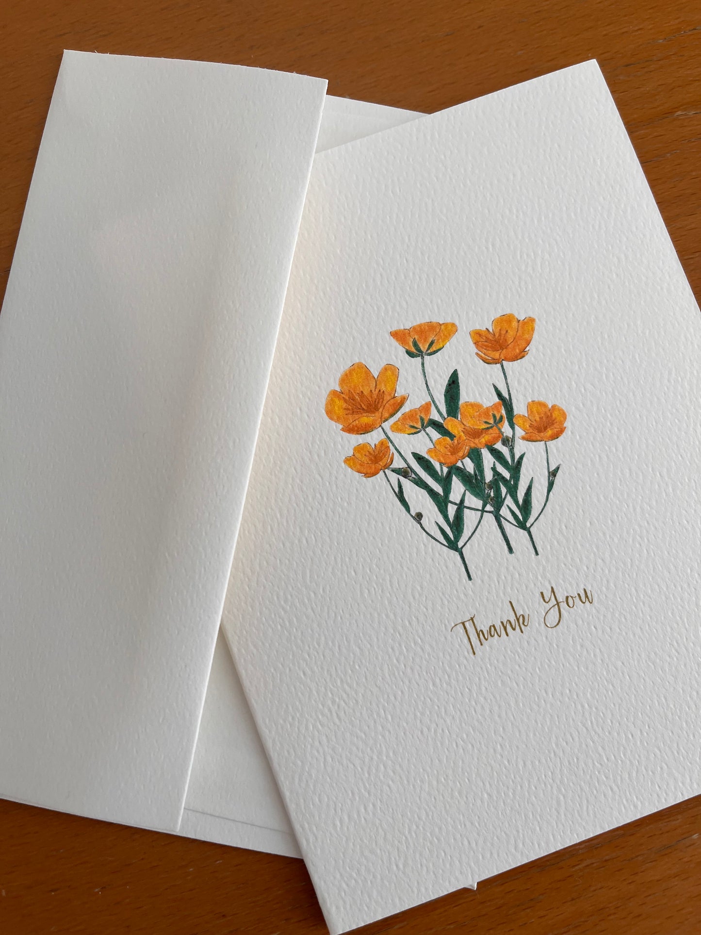 Buttercup Bouquet Note Card Set