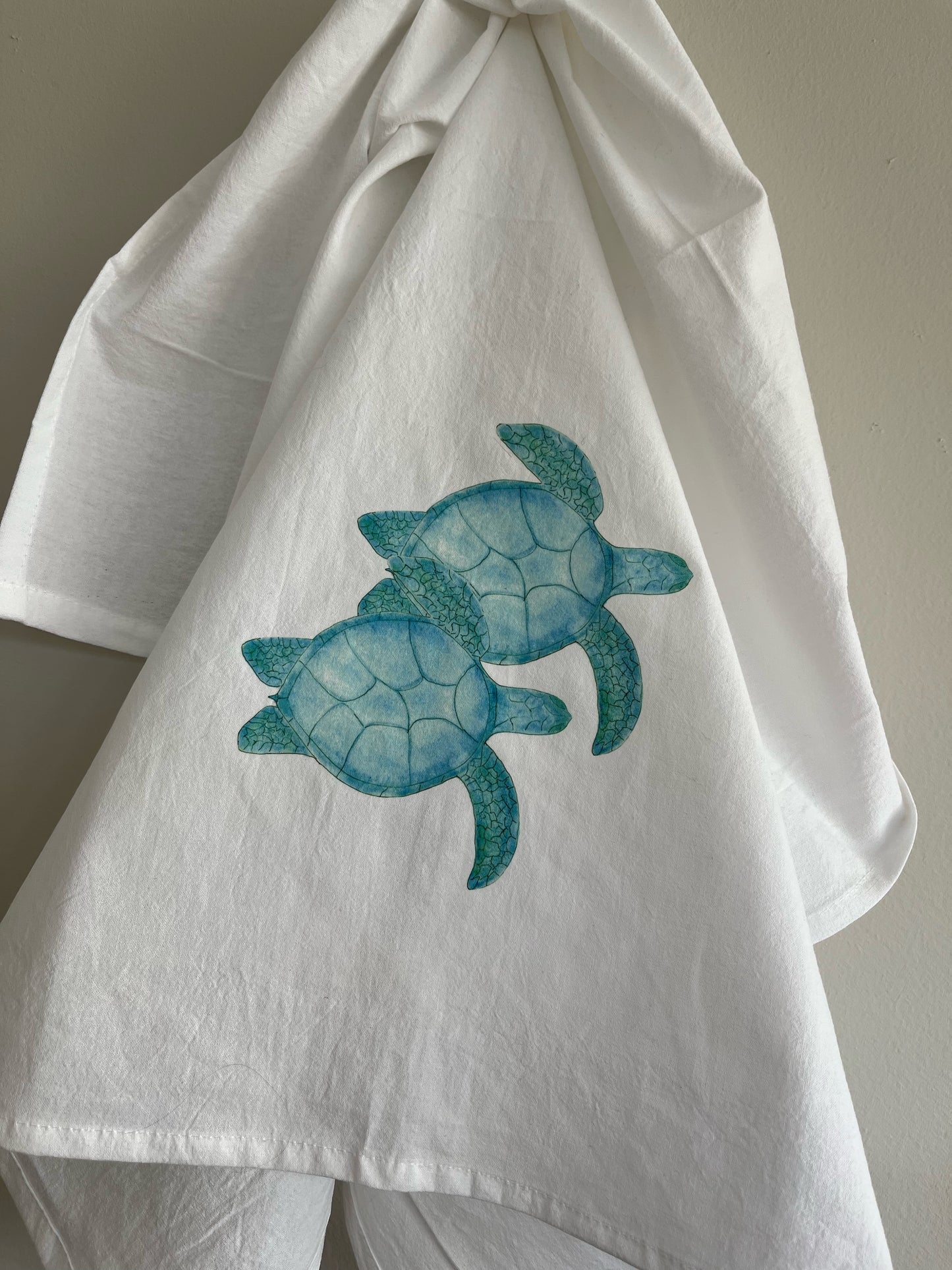 Ocean Sea Turtles Tea Towel