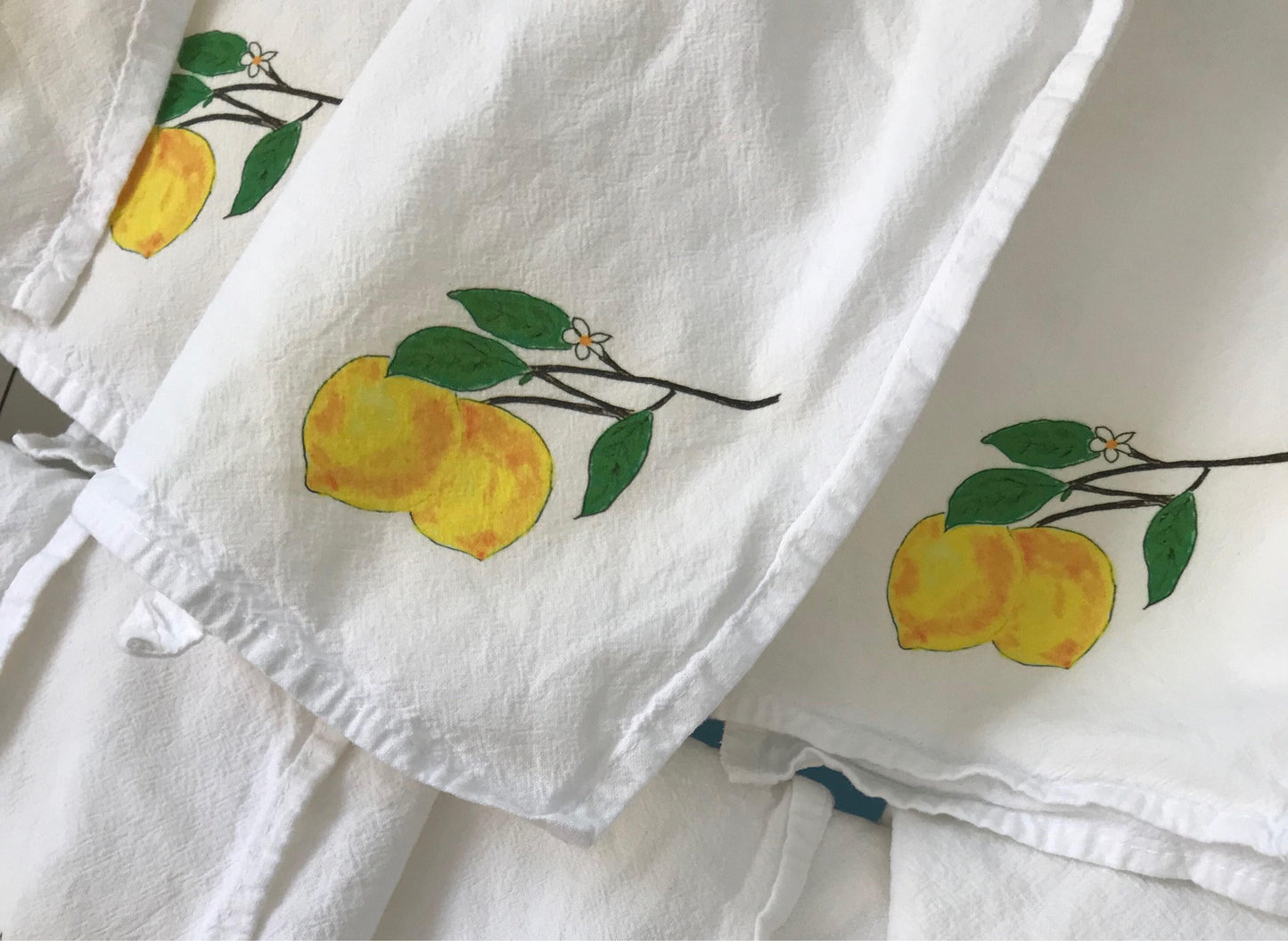 Lemon Cotton Napkin Set