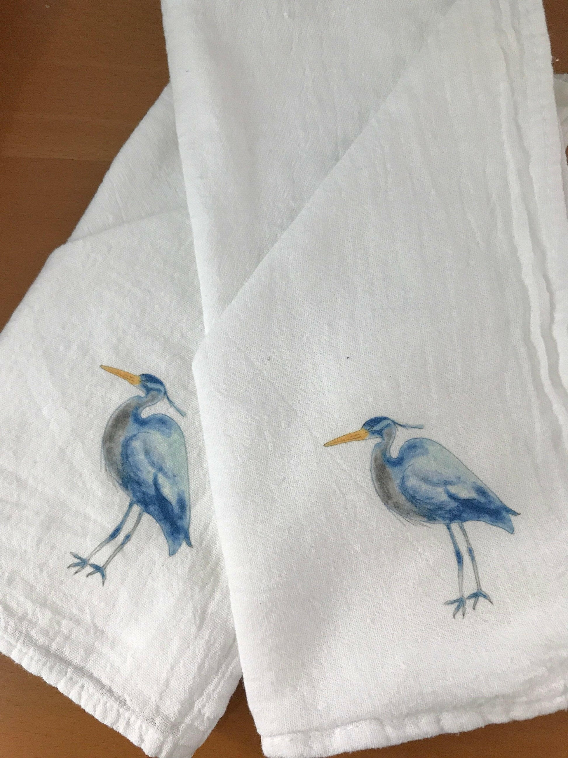 Heron Cotton Napkin Set.