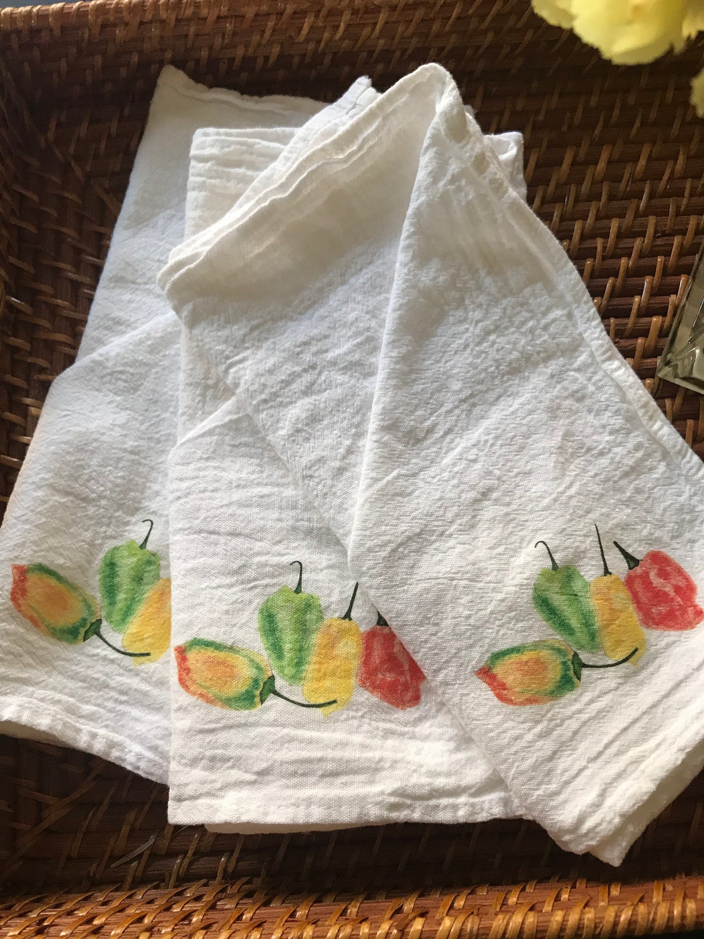 Hot Peppers Cotton Napkin Set