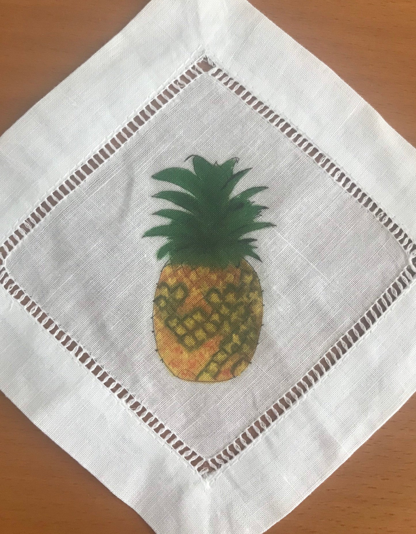 Pineapple Cocktail Coaster Napkins