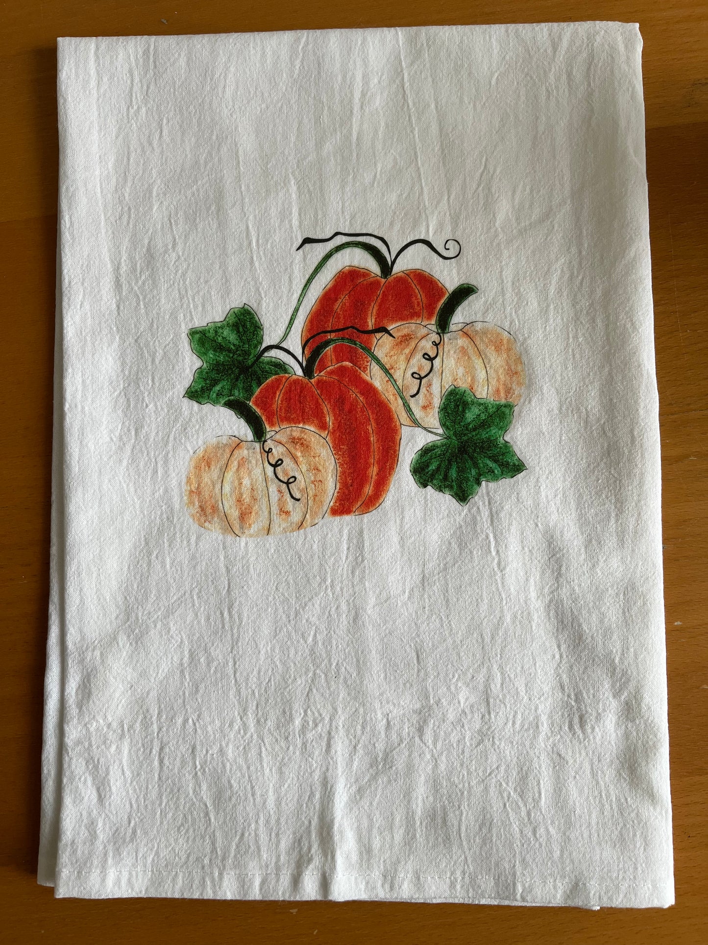 Pumpkin  Kitchen Towel