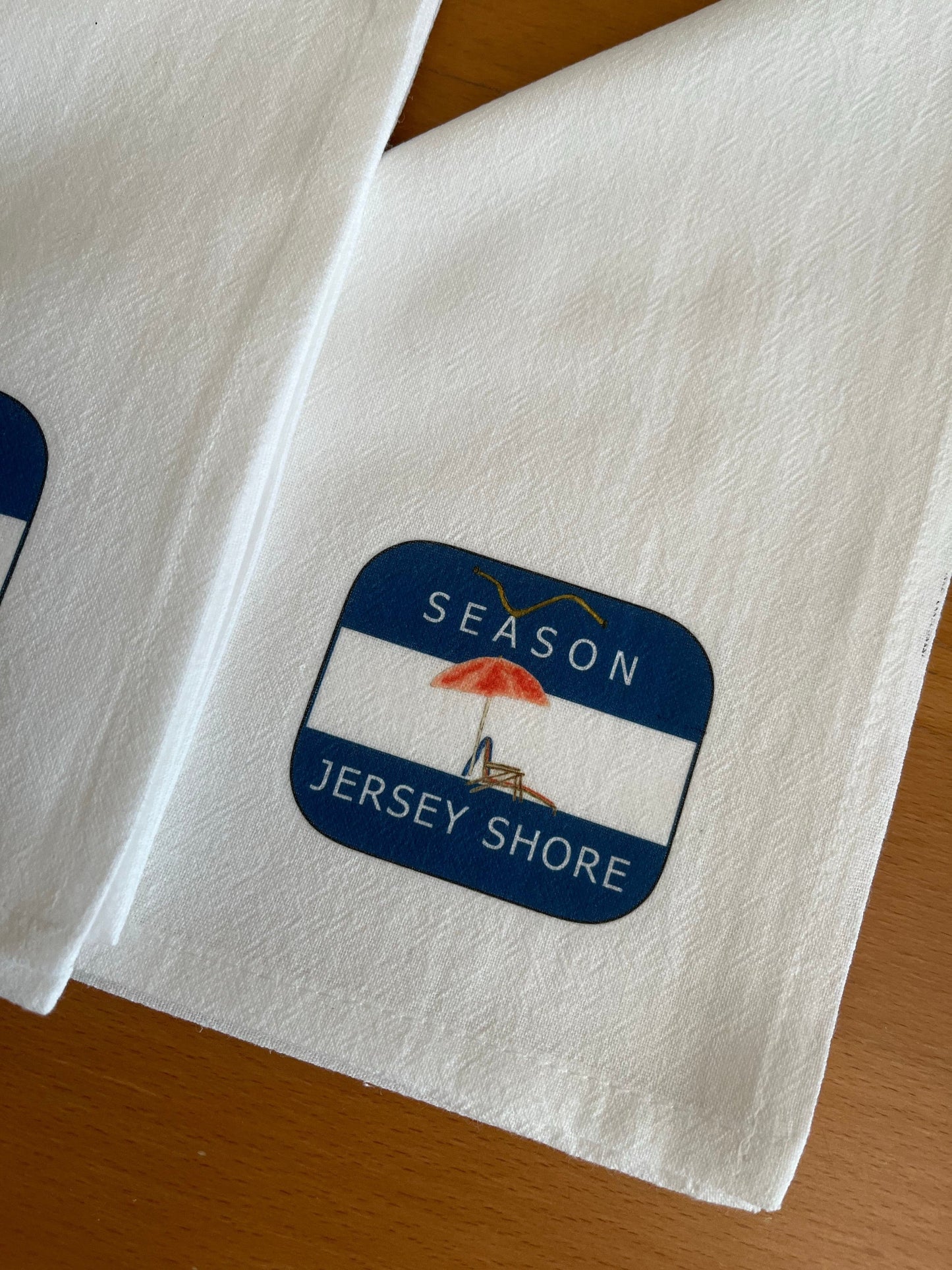 Jersey Shore Beach Tag Napkins