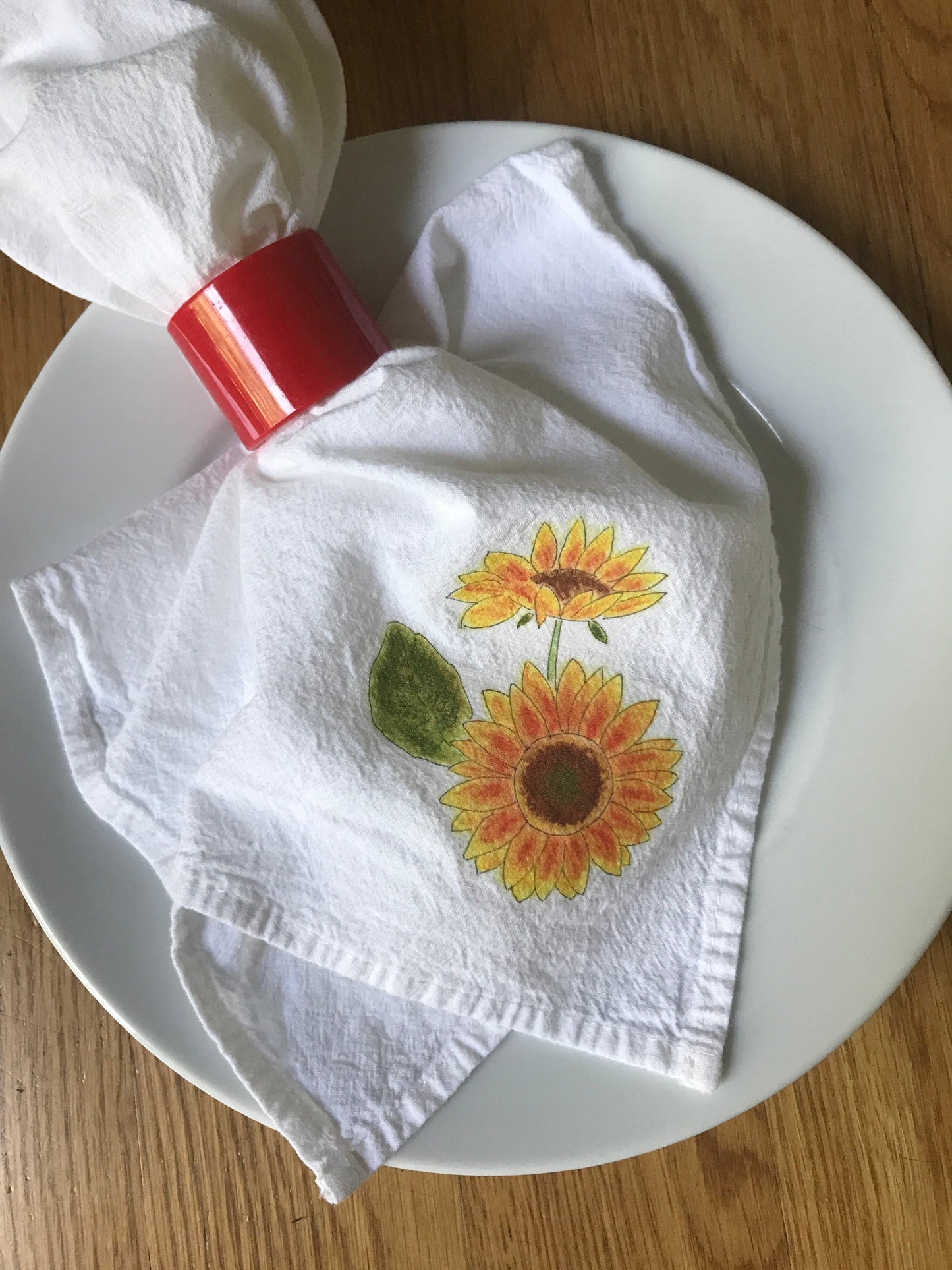 Sunflower Cotton Napkin Set