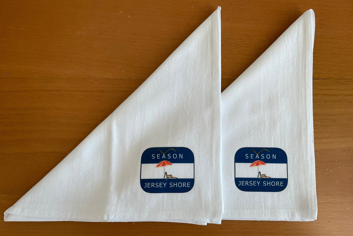Jersey Shore Beach Tag Napkins