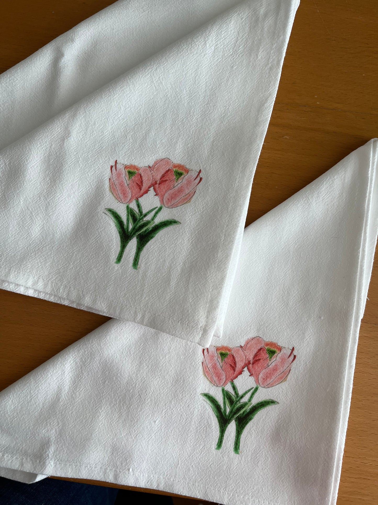 Tulips Cotton Napkin Set